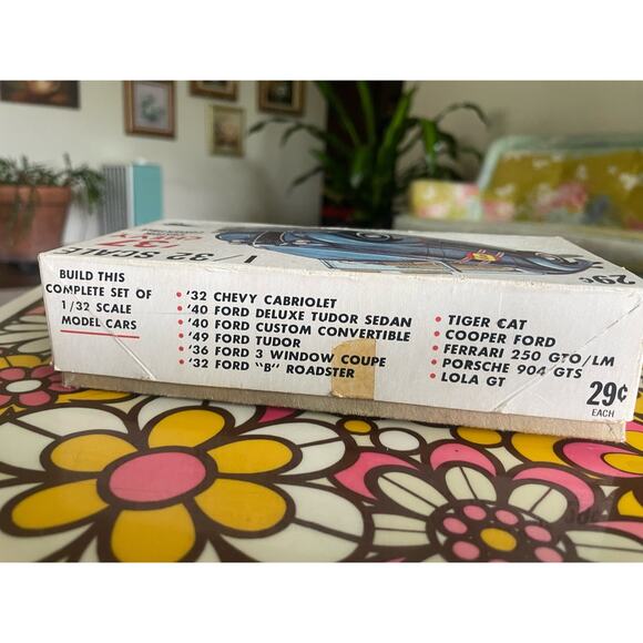 Palmer 1:32 '37 Chevy Custom Convertible Vintage Model Car Kit 252 39 - Picture 3 of 16